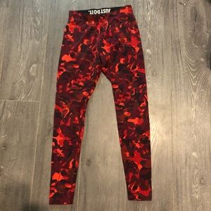 Nike Athletic Red camo athletic pants